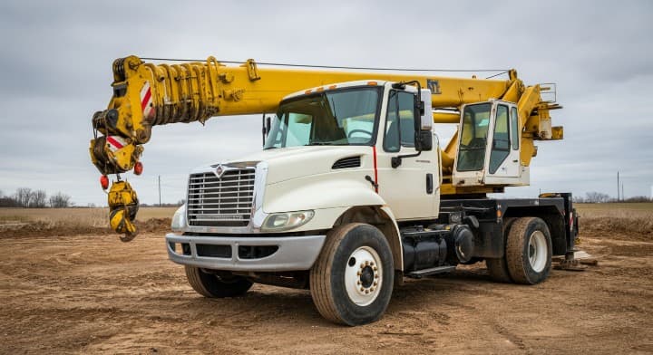 Knuckle Boom Crane Truck