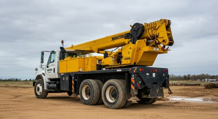 Knuckle Boom Crane Truck